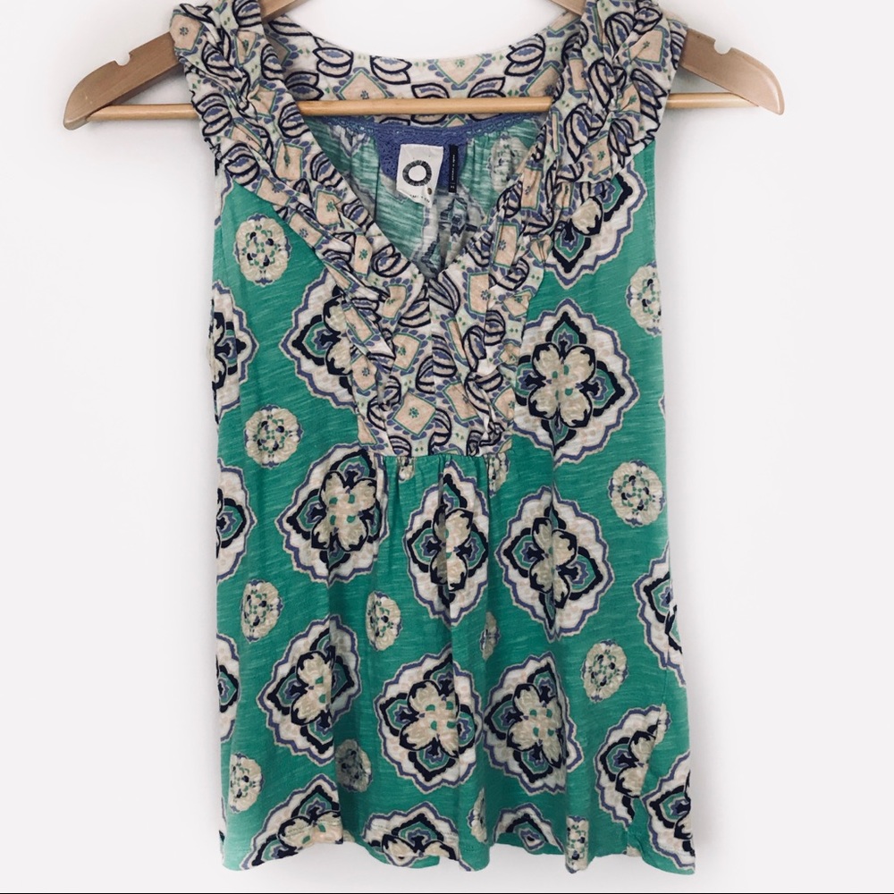 Anthropologie Akemi and Kin Hauraki Paisley Top